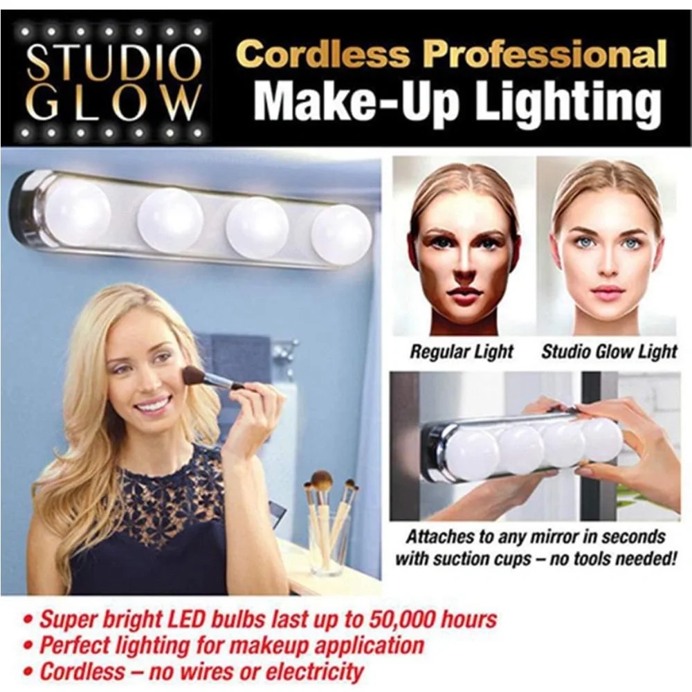 Vanity makeup lights